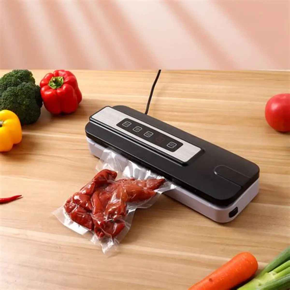 Máy hút chân không thực phẩm mini dùng cho nhà bếp