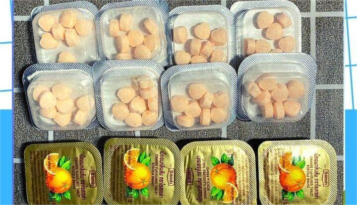 Kẹo C cam Roscela món ăn vặt tuổi thơ