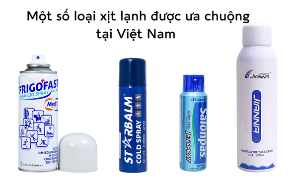 Xịt lạnh giảm đau
