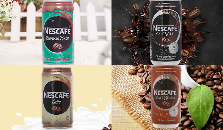 Cafe đóng lon - Thức uống tiện lợi.