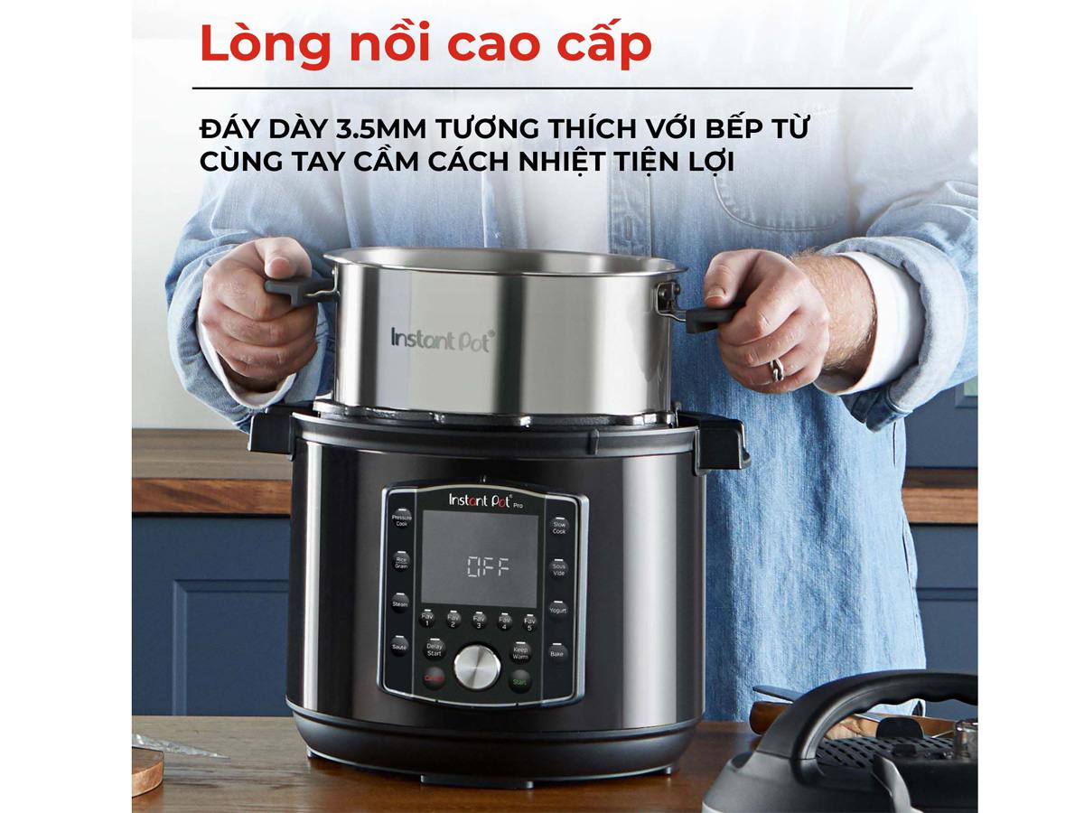 Lòng nồi áp suất điện đa năng Instant Pot cao cấp