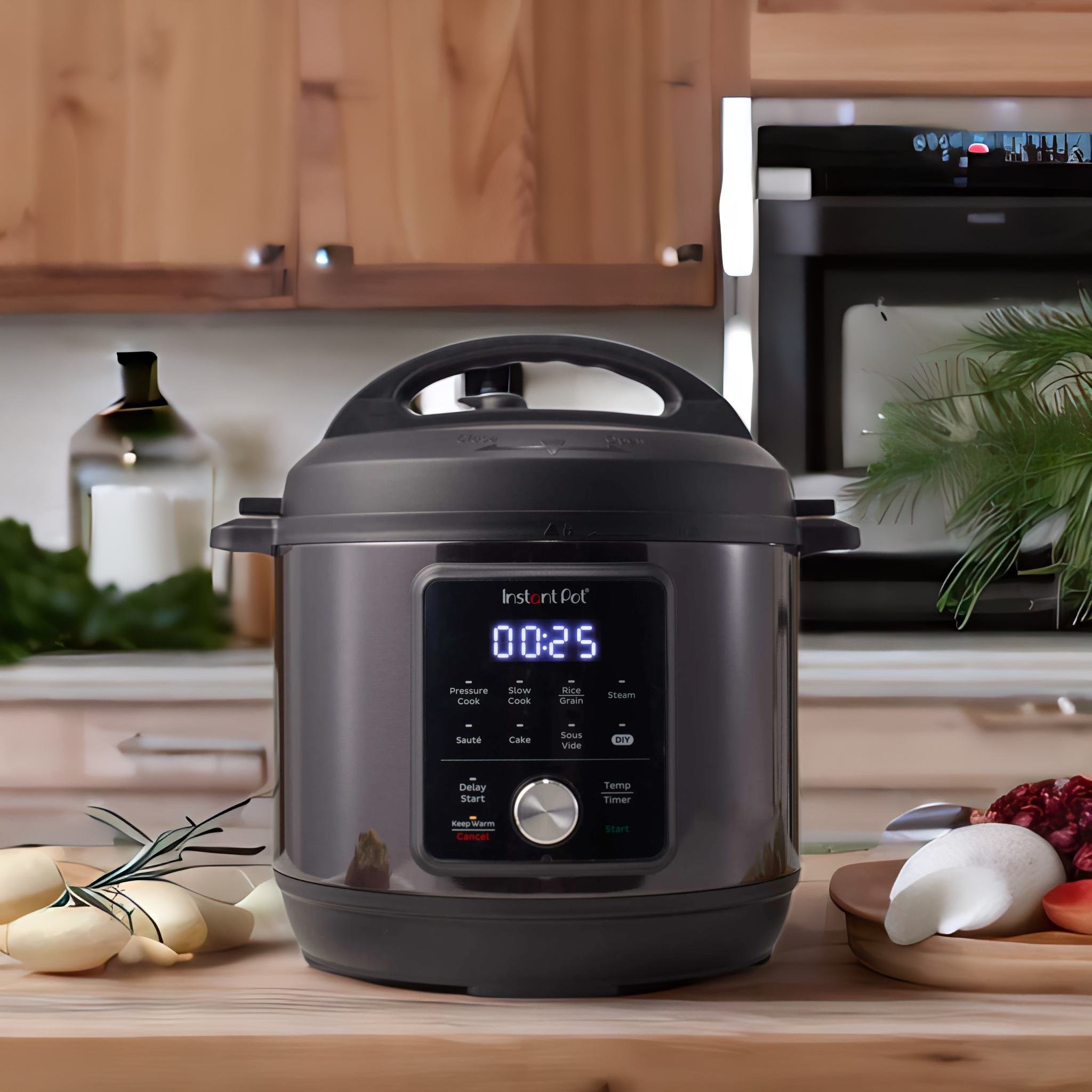 Nồi áp suất điện đa năng Instant Pot trong nhà bếp