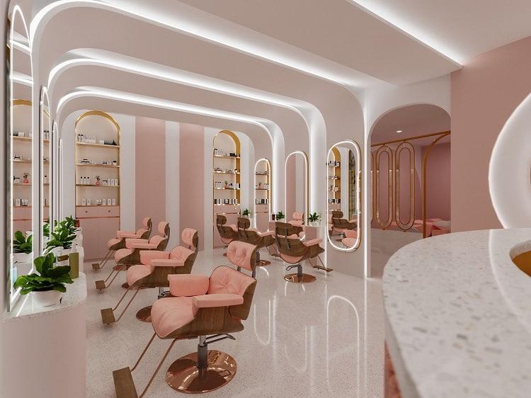 Nội Thất MoreHome – Đơn vị thiết kế và thi công nội thất salon tóc cao cấp, sang trọng với vật liệu nhập khẩu và quy trình chuẩn quốc tế.