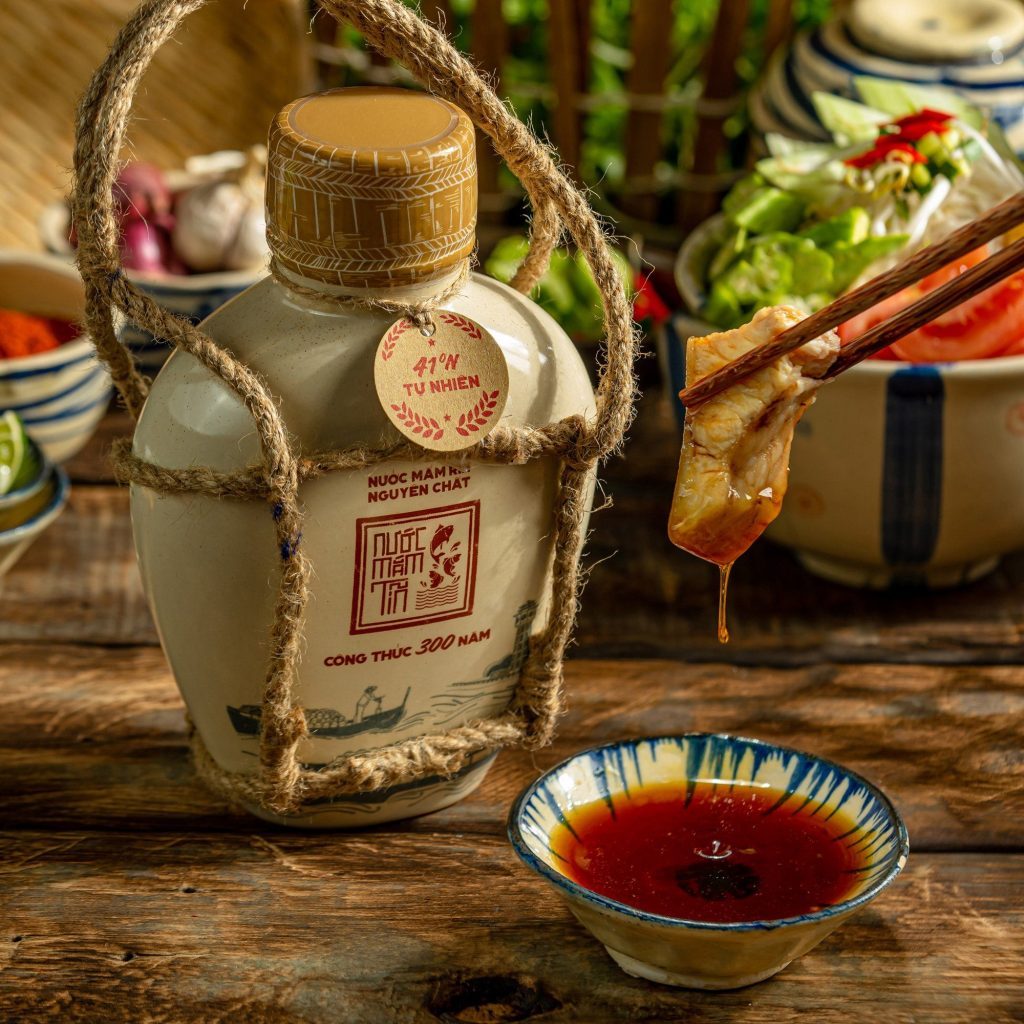 Chai nước mắm truyền thống 41 độ đạm