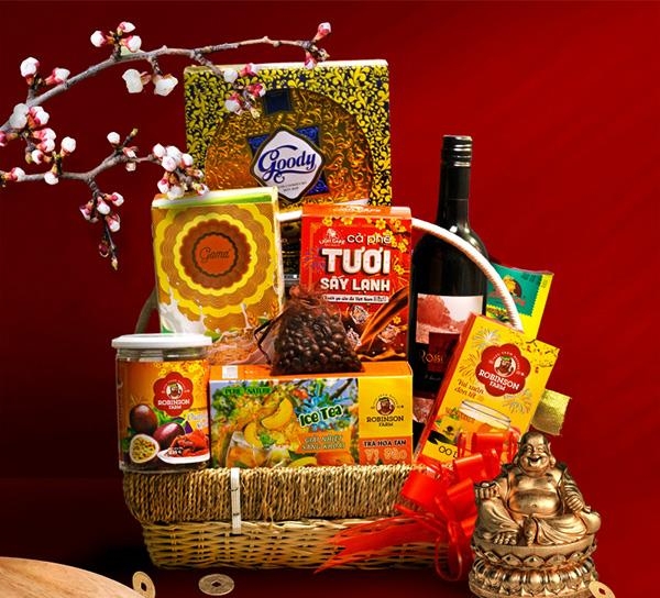 Giỏ quà Tết 2026