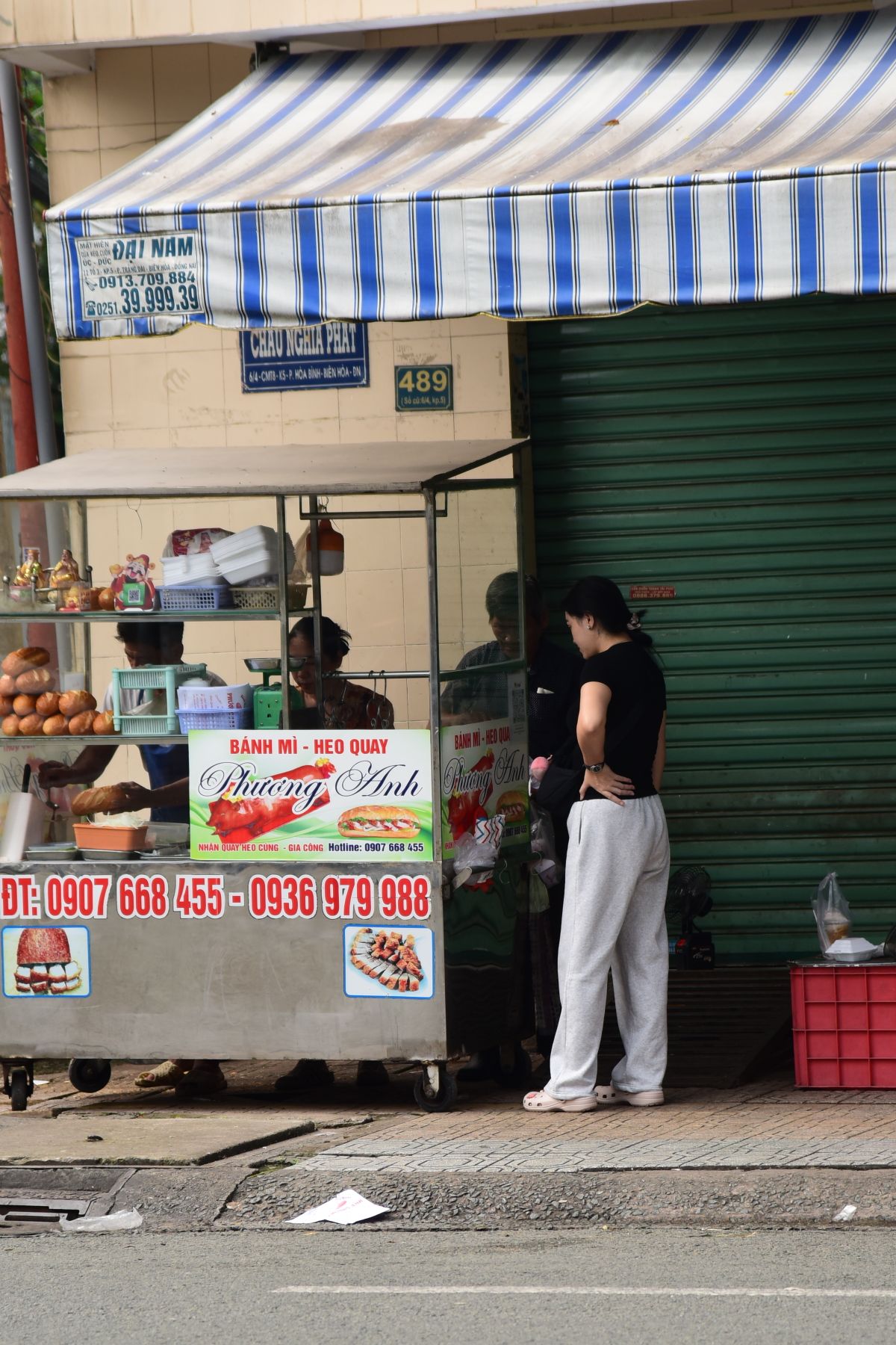 Bánh mì là món ăn nhanh, rẻ được sinh viên yêu thích