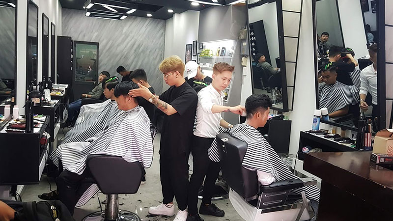 Salon tóc nam đẹp tại TP.HCM