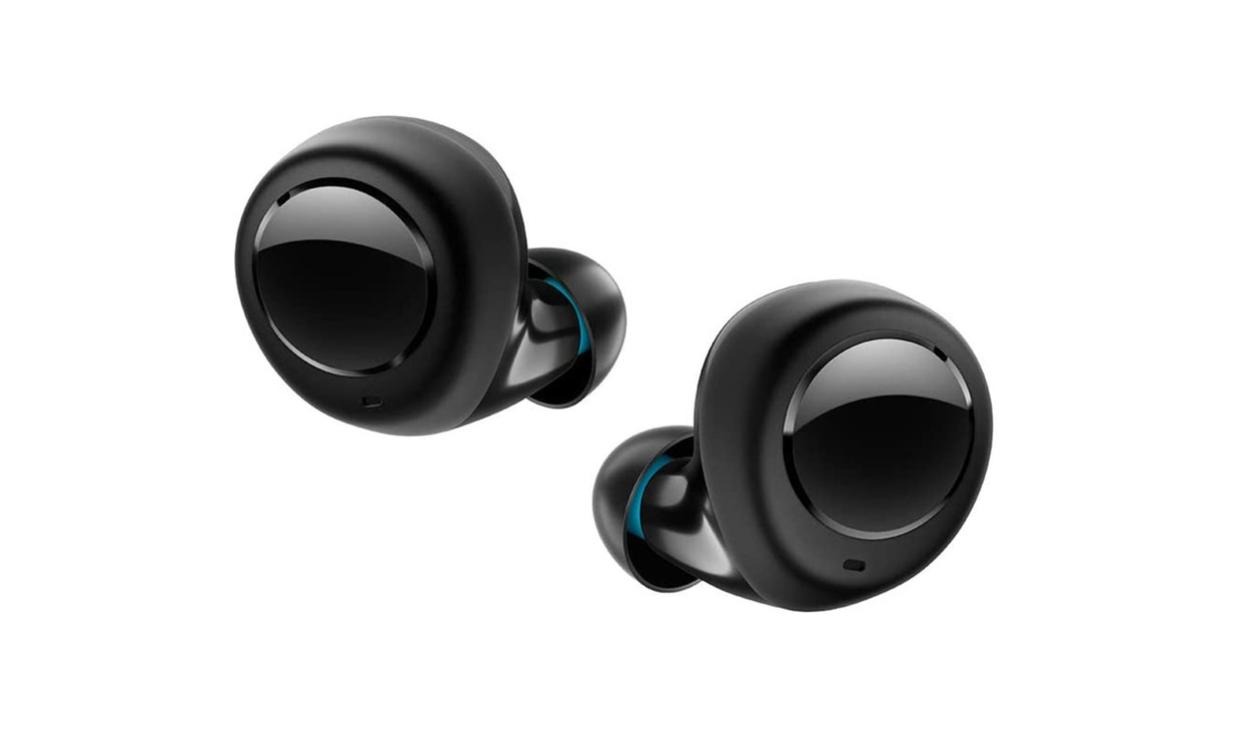 Cặp tai nghe chống ồn True Wireless màu đen cao cấp.