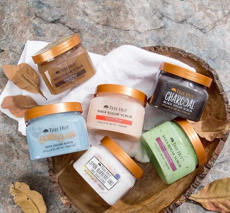 Tree Hut - tẩy tế bào chết không rát da dạng đường