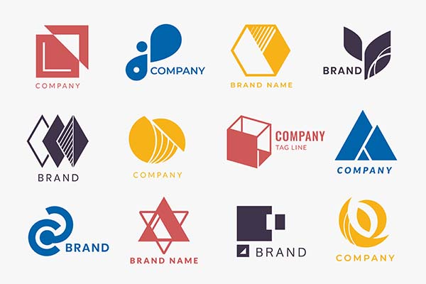 Bộ sưu tập các mẫu logo sáng tạo với nhiều hình dáng, màu sắc khác nhau – được thiết kế bằng công cụ online miễn phí dành cho cá nhân và doanh nghiệp nhỏ.
