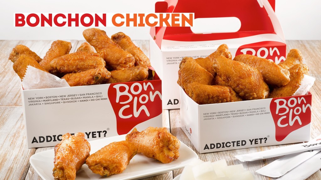 Tiệm gà rán ngon Bonchon chuẩn vị Hàn Quốc.