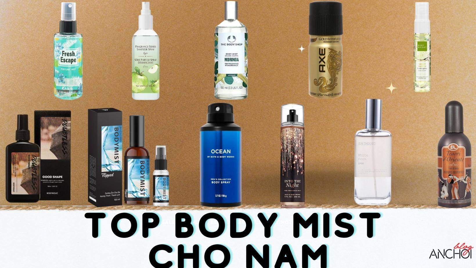 Body mist cho nam bán chạy nhất