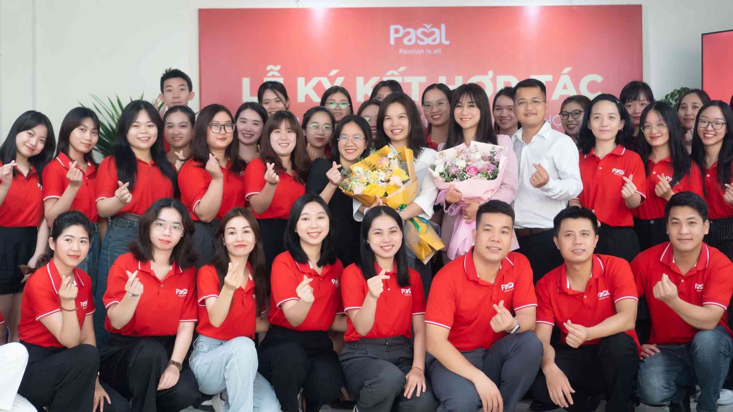 Đội ngũ giảng viên trung tâm tiếng anh Pasal.