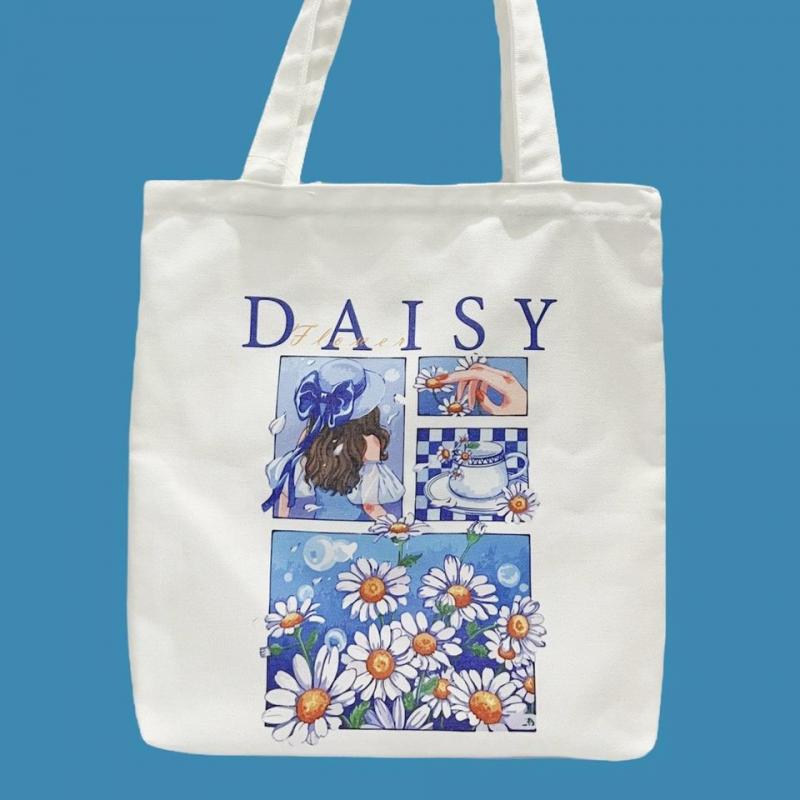 Túi vải tote Leo Canvas canvas cao cấp nhiều mẫu từ tote trơn in chữ đến thêu họa tiết bền đẹp may tỉ mỉ