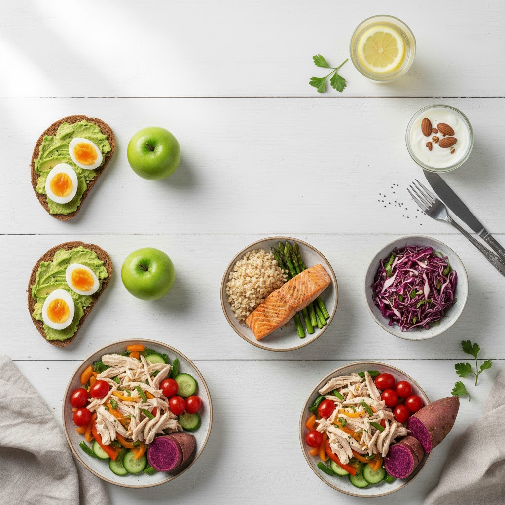 Thực đơn ngày 1