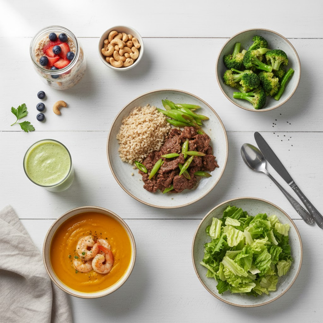 Thực đơn ngày 2