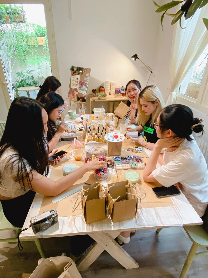 Workshop làm nến thơm tại TPHCM