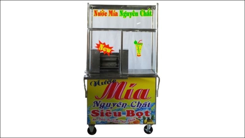 Xe nước mía siêu sạch tạo bọt nguyên chất